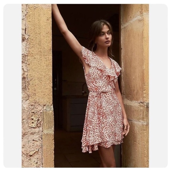 Free People French Quarter mini wrap dress - Picture 1 of 7